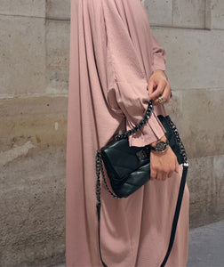 Abaya AYA - Vieux rose